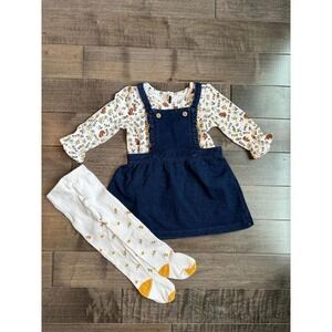 WN Girls Dress Set Size 3-6 months‎